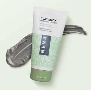 2/$10! Nena Glacial Oceanic Natural Detox Clay Mask Travel Size Deluxe Sample